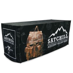 Fitted 6ft Table Throw Full Color Printing