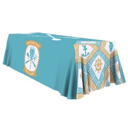 8ft Table Throw Full Color Printing