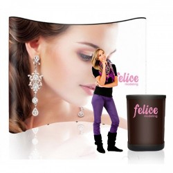 8ft. Pop Up Trade Show Display