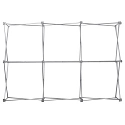 7.5 ft. RPL Fabric Pop Up Display - 5ft h Straight Graphic Package