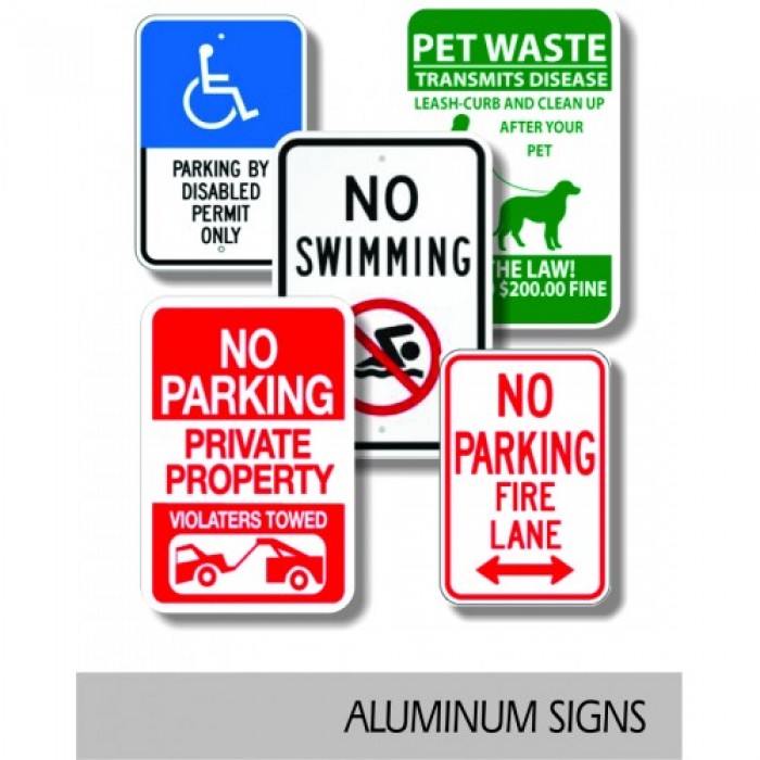 Aluminum Board Signs