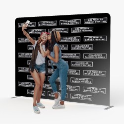 Tension Fabric Step and Repeat