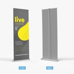SilverStep 24x92 Retractable Banner Stand