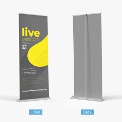 SilverStep 36x92 Retractable Banner Stand