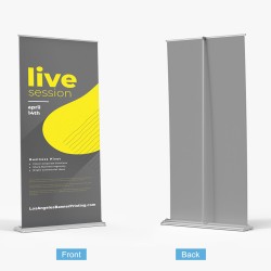 SilverStep 48x92 Retractable Banner Stand