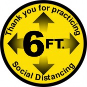 Social Distancing Floor Stickers (4)